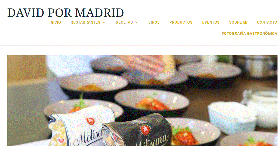 Blog David Por Madrid: Show Cooking Javi Estévez con La Molisana