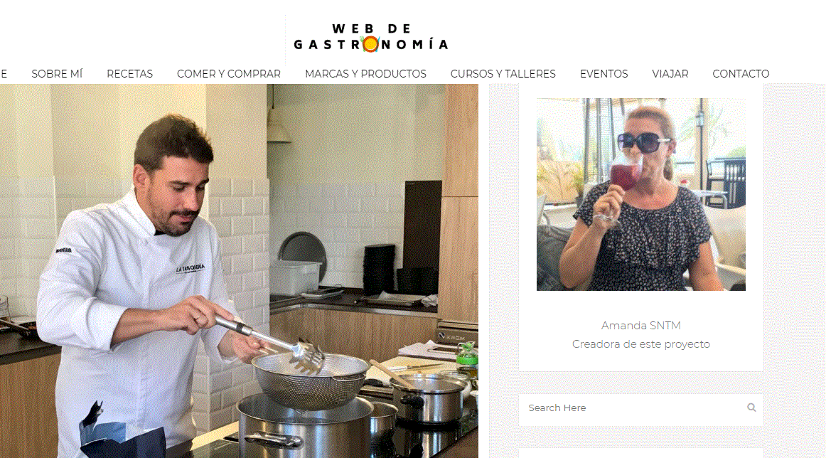 Blog Zampatelmundo:  Show Cooking Javi Estévez con La Molisana